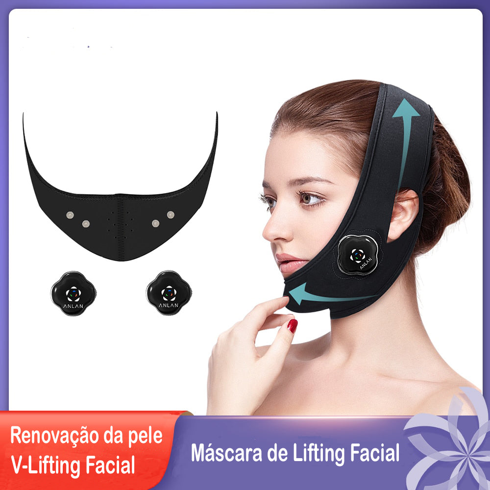 Máscara facial para dormir lifting rosto – Face Shaper – Dealbox Brasil